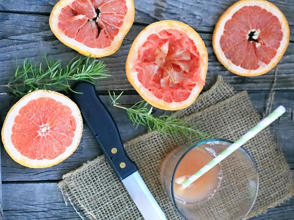 Grapefruit účinně stimuluje procesy spalování tuků v těle