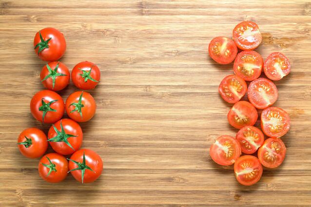 rajčata na hubnutí